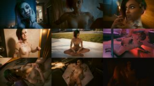Cyberpunk Hotscenes – Judy Álvarez - ﻿3D animation on Crohasit